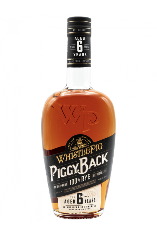 WhistlePig PiggyBack 100% Rye 750ml bottle